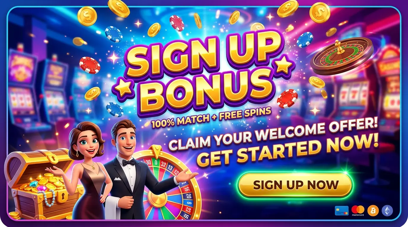 Spicy sign up bonus